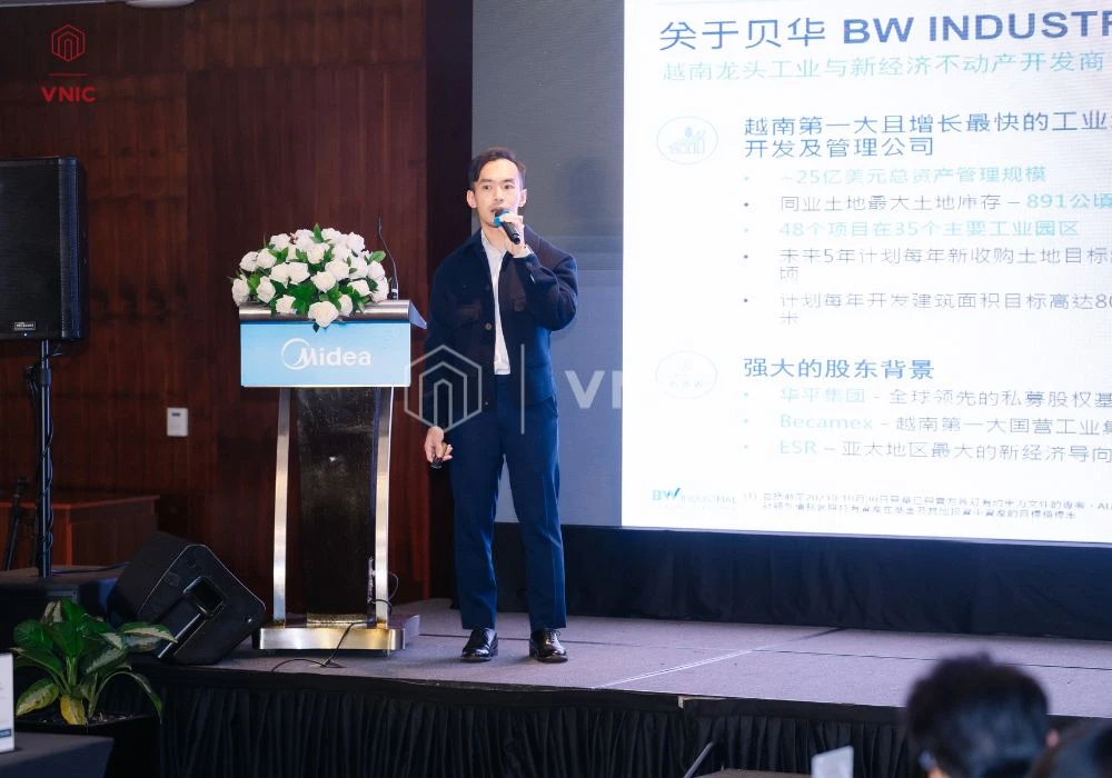 Ông Michael Chan, Giám đốc Kinh doanh của BW Industrial
