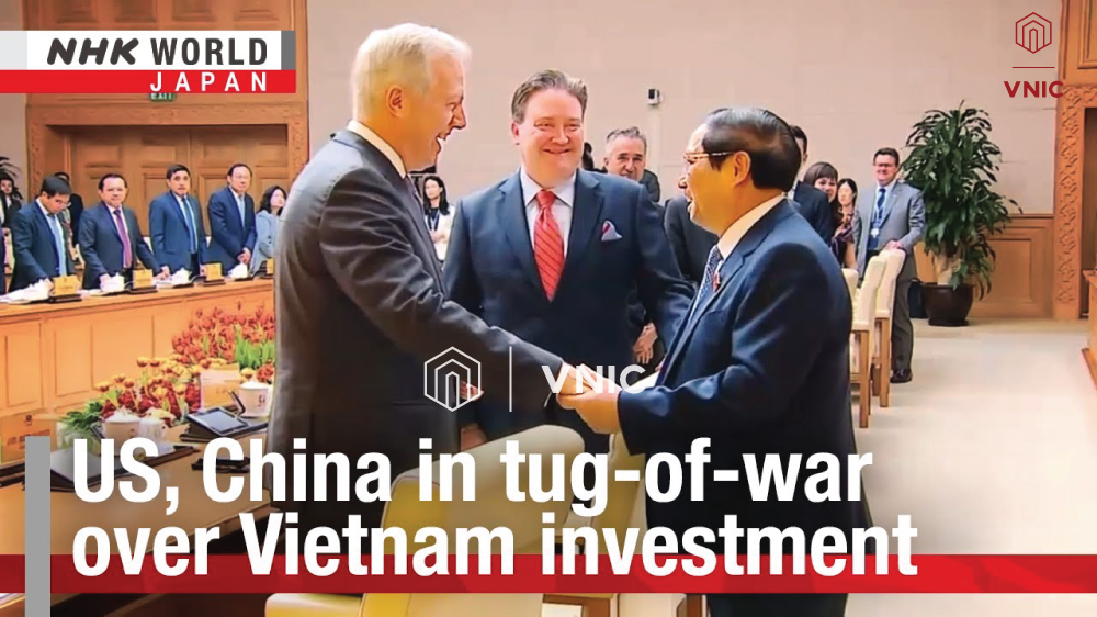 Mỹ và Trung Quốc cạnh tranh đầu tư vào thị trường Việt Nam