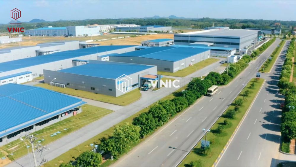 Khu công nghiệp Thuỵ Vân có cơ sở hạ tầng hiện đại