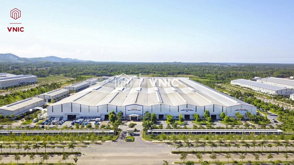 Khu công nghiệp Trung Thành có cơ sở hạ tầng hiện đại