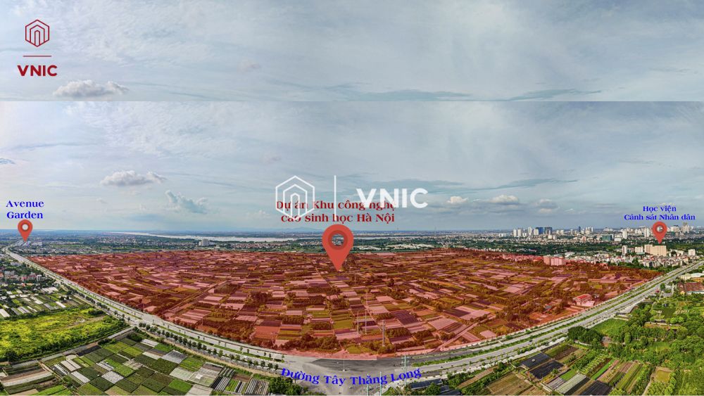 Tổng quan dự án KCN công nghệ cao sinh học có kết nối giao thông thuận lợi