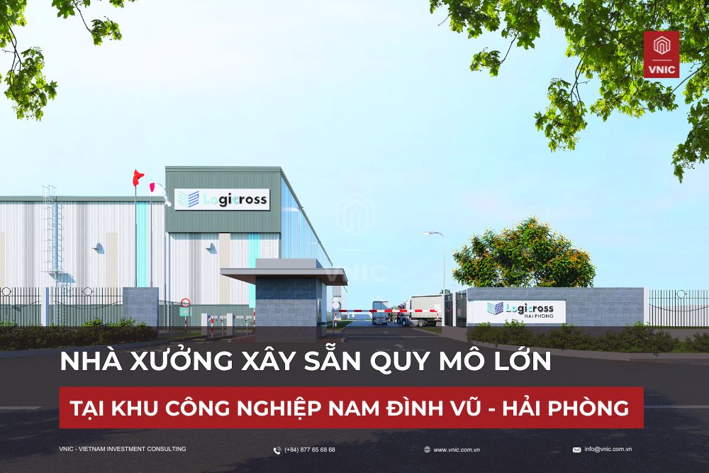 Thêm dự án kho logistics mới đầy triển vọng – tiêu chuẩn EDGE tại Hải Phòng