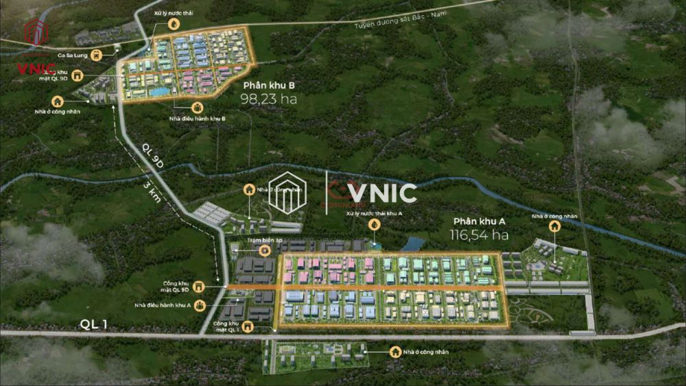 Tổng quan dự án khu công nghiệp Tây Bắc Hồ Xá