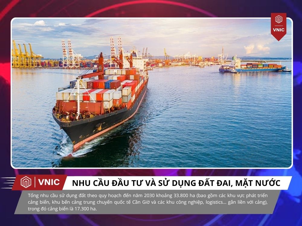 Nhu cầu đầu tư và sử dụng đất đai, mặt nước cao