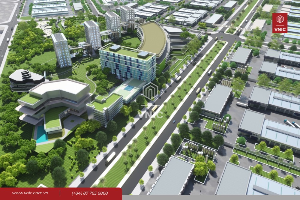 Hệ thống giao thông tại KCN Gilimex Huế được quy hoạch rộng rãi, thuận tiện cho vận chuyển và logistics