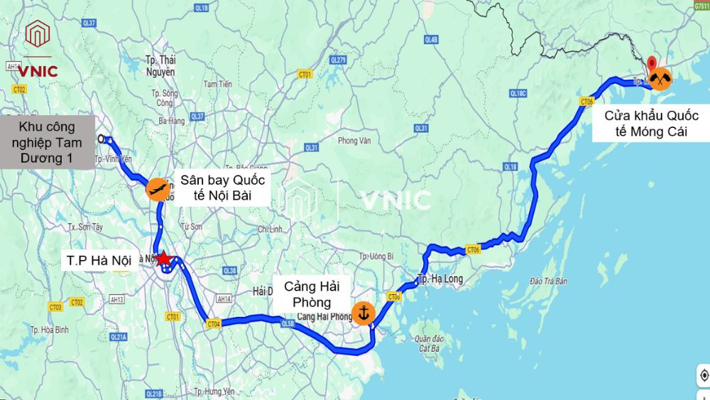 Khu công nghiệp Tam Dương 1 – Vĩnh Phúc1