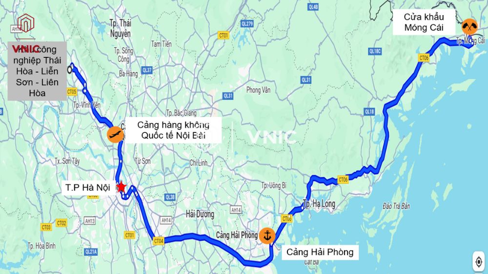 Khu công nghiệp Thái Hoà Liễn Sơn Liên Hoà – Vĩnh Phúc1