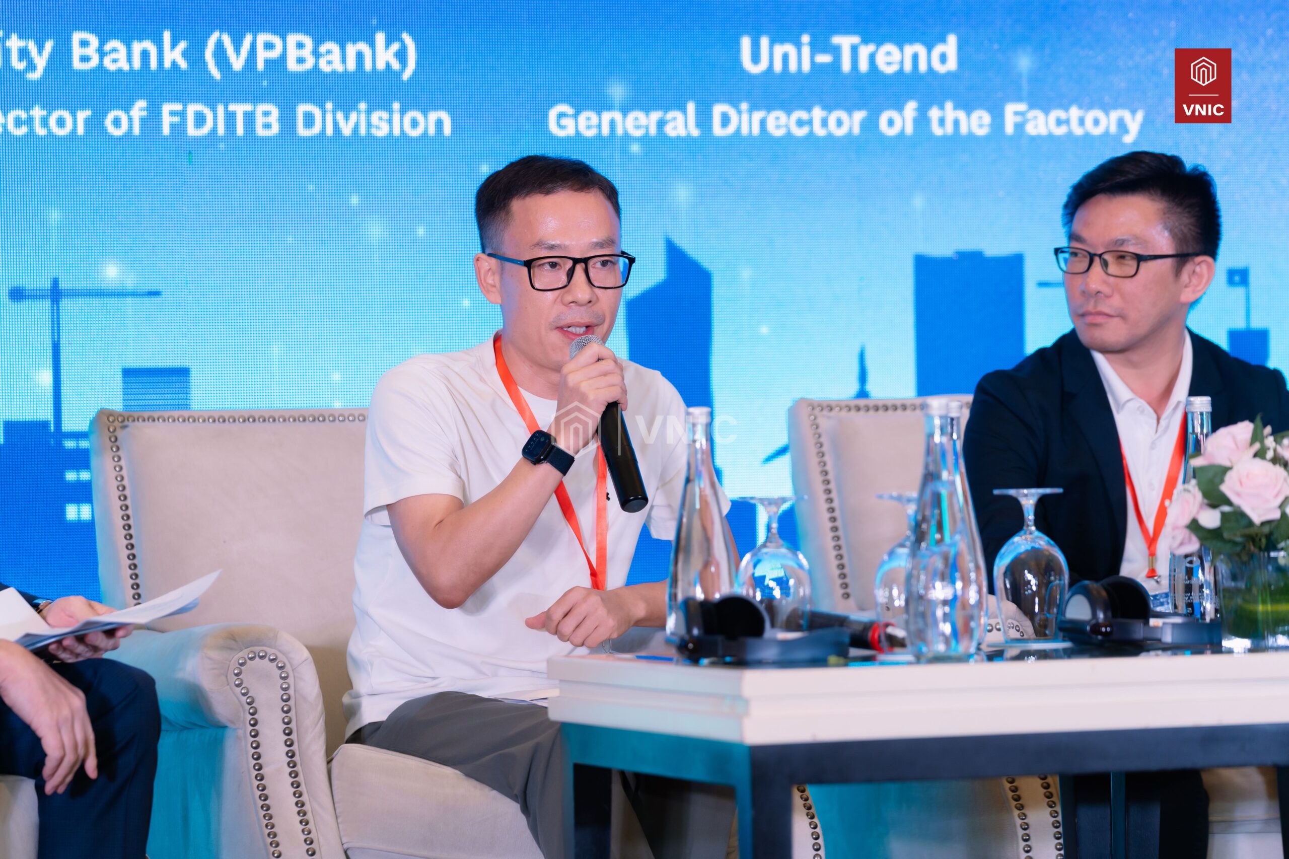 Ông Zhang Deng - Giám đốc Uni-Trend Việt Nam nhấn mạnh Bắc Ninh là trung tâm sản xuất nhưng còn thách thức đang phải đối mặt