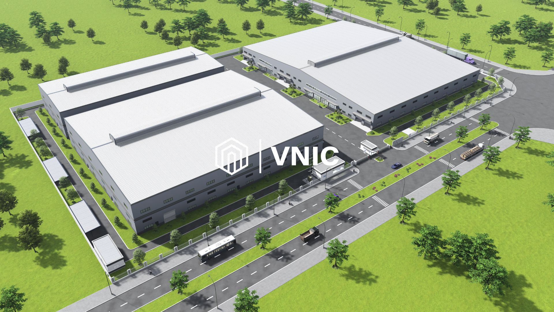 VNIC cho thuê nhà xưởng giá rẻ từ 2500m² tại Hưng Yên – Global Base7