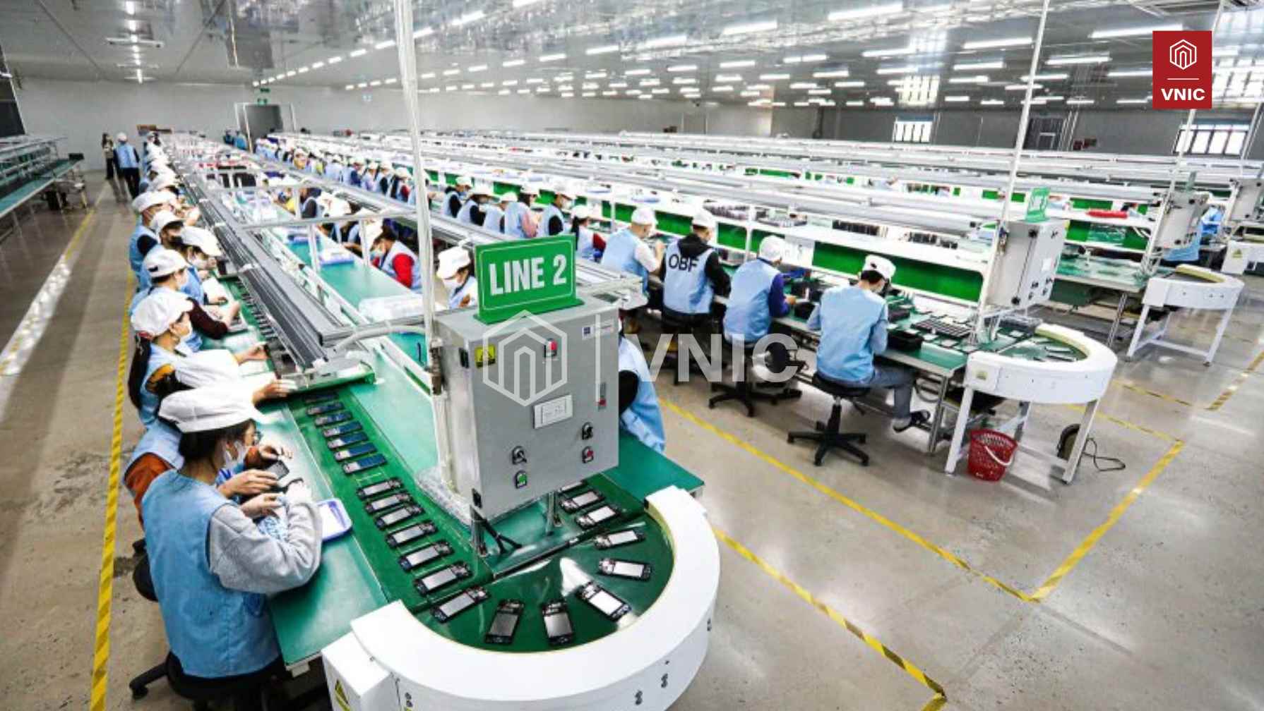 KCN Gia Bình 1 đa dạng lao động phổ thông và kỹ thuật