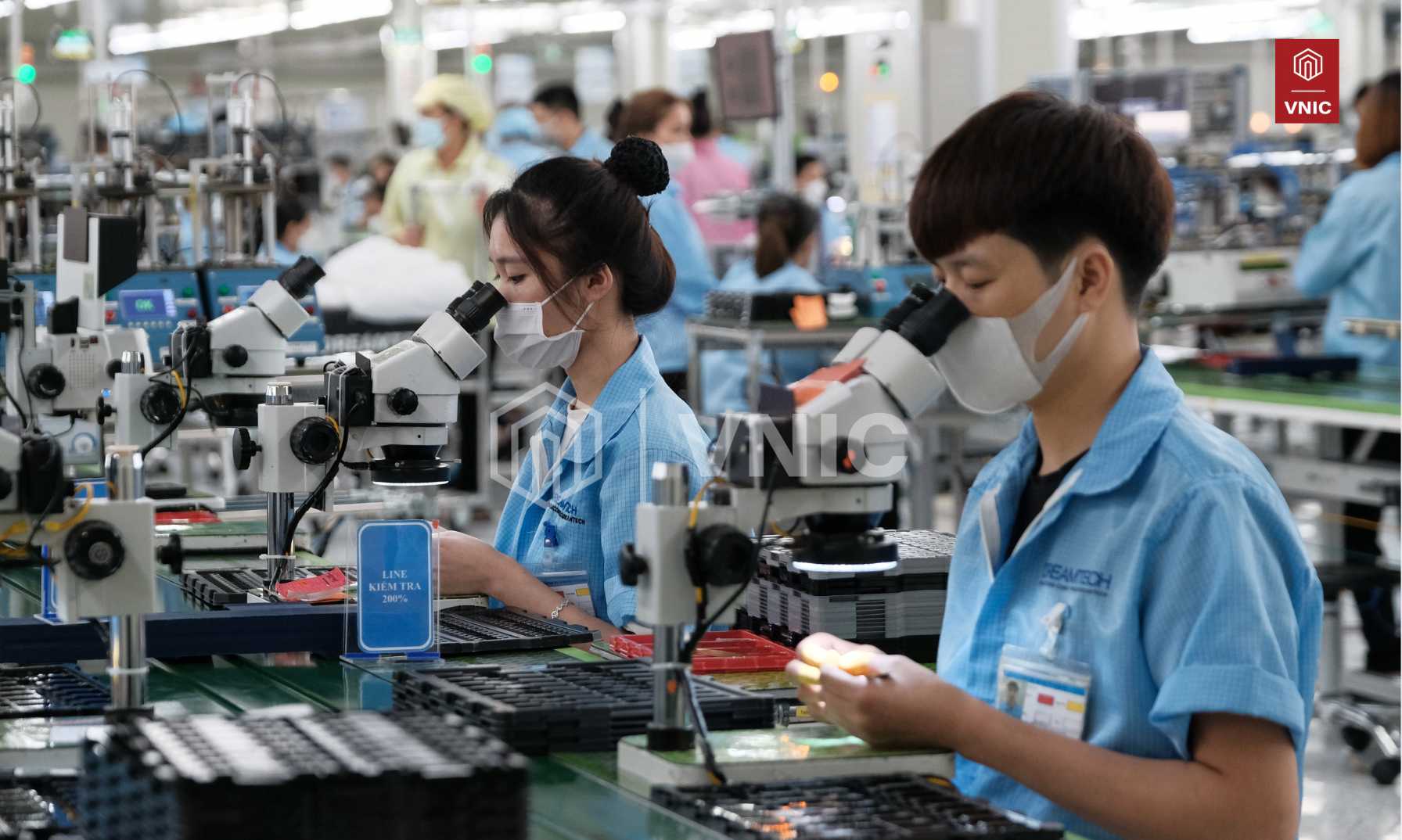 Lao động trẻ và nguồn nhân lực kỹ thuật là lợi thế của KCN Bắc Thăng Long