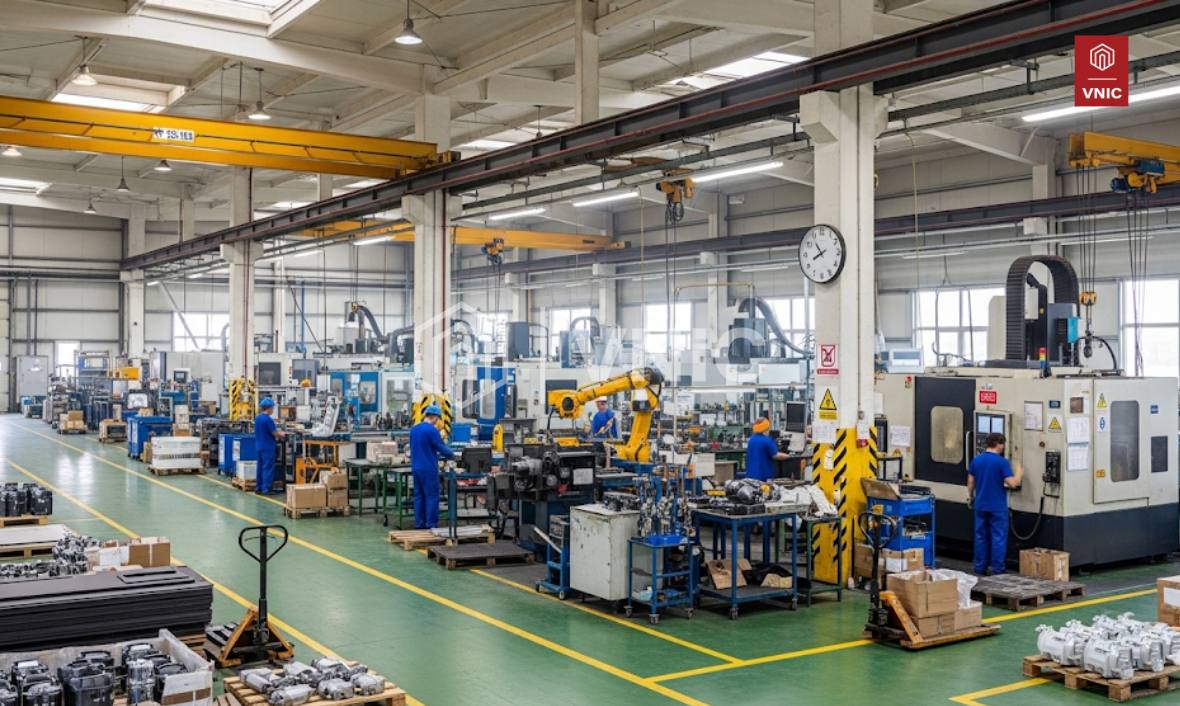 Thiết kế hiện đại giúp tối ưu chi phí, năng suất và khả năng mở rộng sản xuất