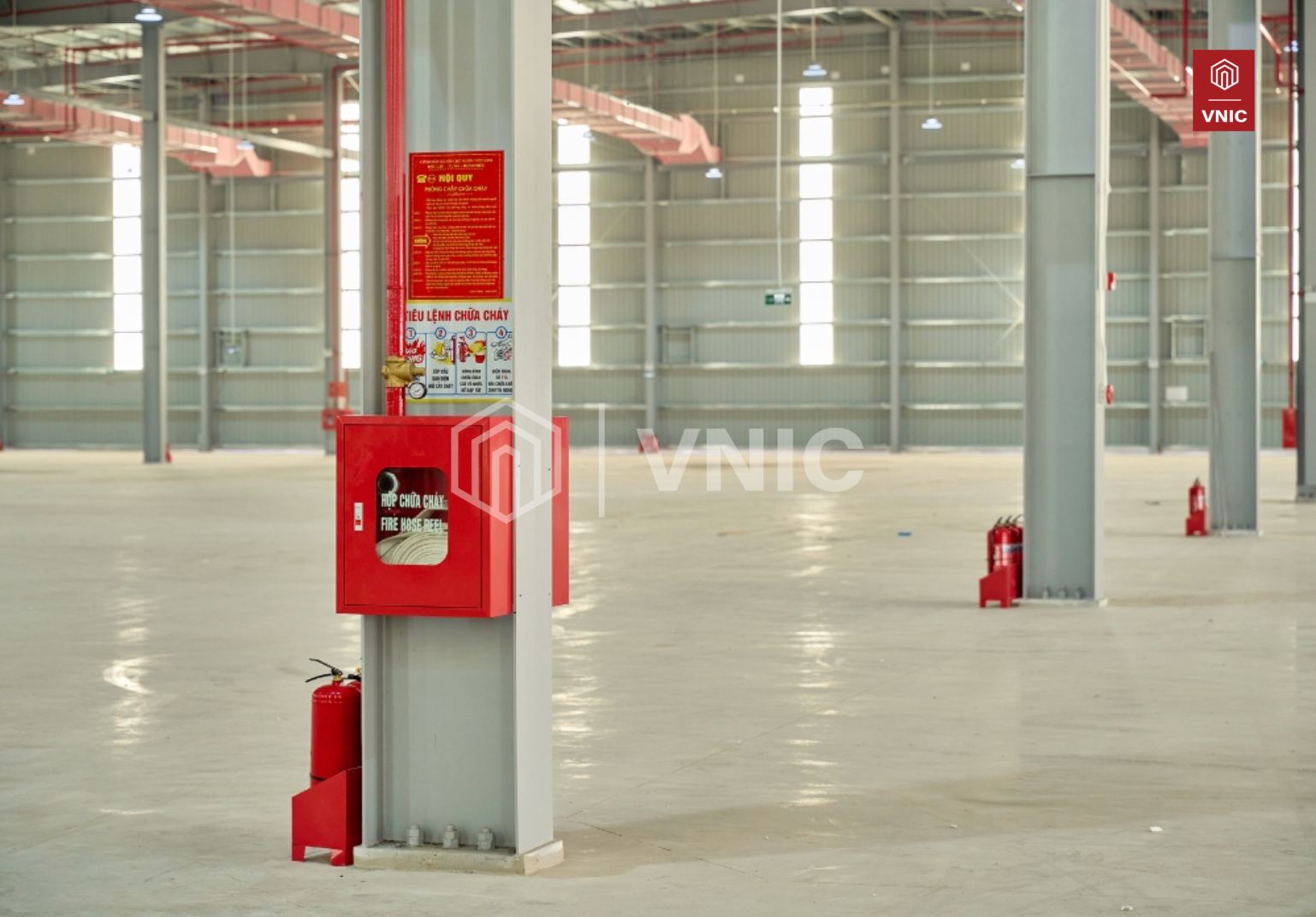 Tiêu chuẩn PCCC giúp đảm bảo an toàn cho hoạt động lưu trữ hàng hóa